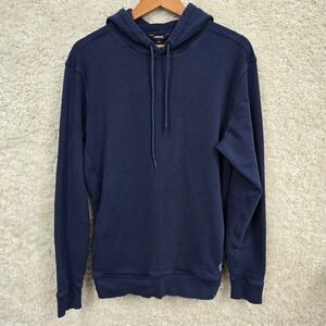 Allbirds R&R Hoodie Men's Size M Navy Blue Sustainable Hemp TencelPullover